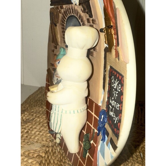 The Danbury Mint Pillsbury Doughboy-Recipe Winner Italian Zucchini Cresent Pie - Picture 4 of 4